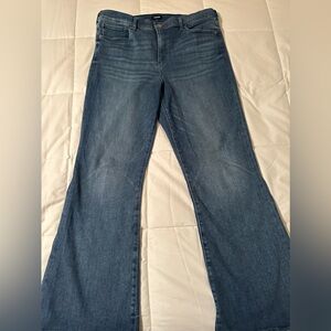 Express High Waisted Flare Jean